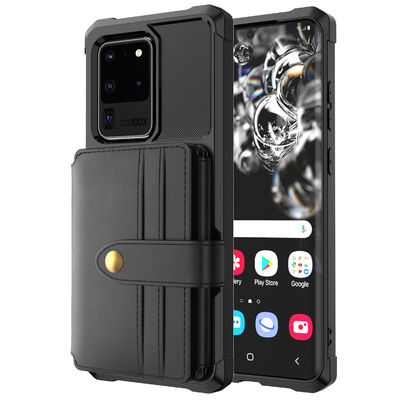 Shockproof Samsung Protective Cases Detachable Retro Leather Case