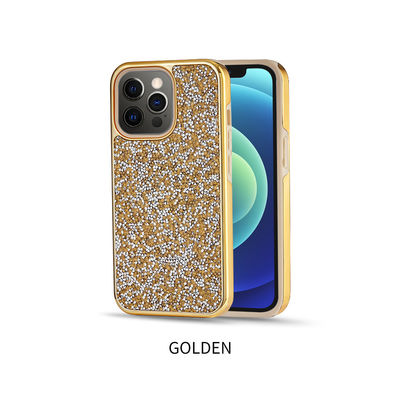 Multifunction Diamond Phone Cases Scratchproof Genuine Iphone Cases
