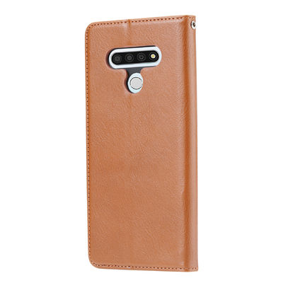Shockproof LG Cell Phone Case Tpu Leather Exquisite OEM Customized
