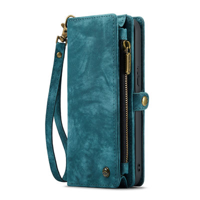 Multifunction Leather Wallet IPhone Case Shockproof Luxury Genuine Leather Case