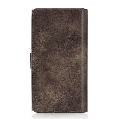 Shockproof PU Leather Phone Cases Dirtproof Flip Card Holder Wallet