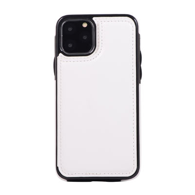 Shockproof PU Leather Mobile Phone Wallet Case Harmless IPhone 11 Cover