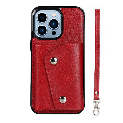 OEM Pu Phone Pouch Case Waterproof Magnetic Mobile Phone Cases