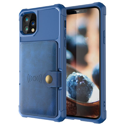 OEM Phone Leather Wallet Case Shockproof Magsafing Card Holder For Iphone 14