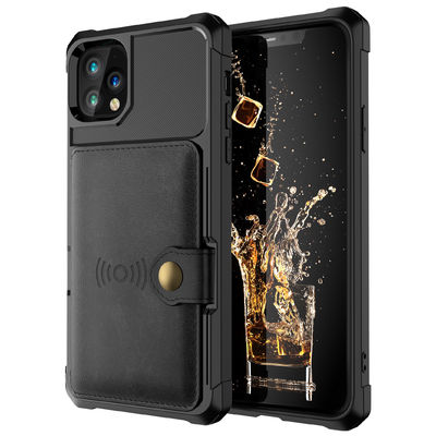 OEM Phone Leather Wallet Case Shockproof Magsafing Card Holder For Iphone 14