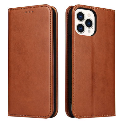 Waterproof Leather Phone Cases Personalised Iphone Wallet Case