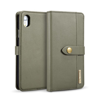 ODM Luxury Genuine Leather Iphone Wallet Case Harmless Modern Style