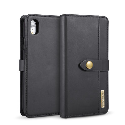 ODM Luxury Genuine Leather Iphone Wallet Case Harmless Modern Style