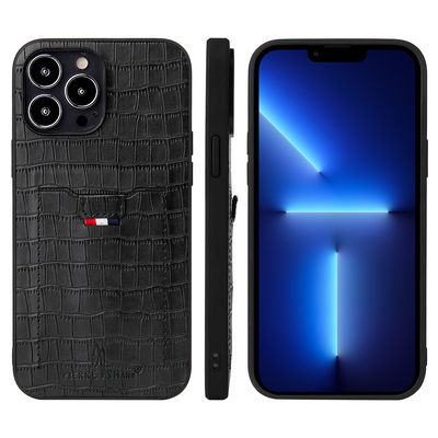 Wallet Phone Case Personalised Leather Phone Case Modern Style