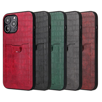 Wallet Phone Case Personalised Leather Phone Case Modern Style