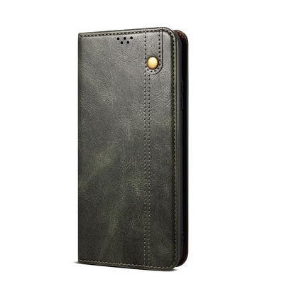 Exquisite Iphone Genuine Leather Case Dirtproof Luxury Wallet Phone Case