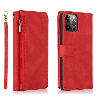 Wallet Phone Case Iphone Leather Case Luxury Genuine Modern Style