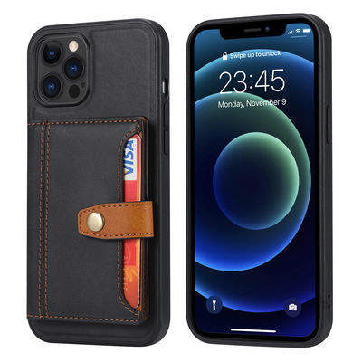 OEM Modern Leather Phone Cases Shockproof Wallet Phone Case Premium