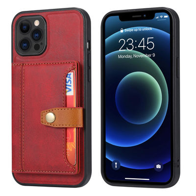 OEM Modern Leather Phone Cases Shockproof Wallet Phone Case Premium