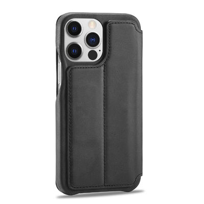 Pu Leather Iphone Wallet Case OEM / ODM Waterproof Phone Case