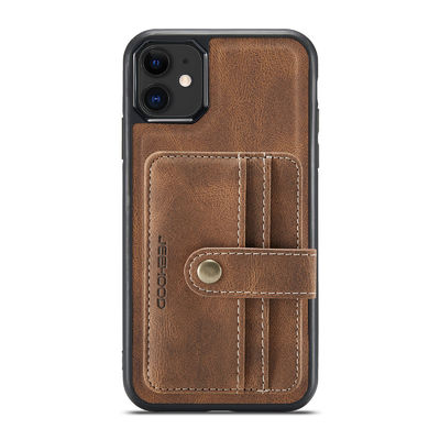 Luxury Genuine Leather Phone Cases Full Body Protection Against Scratches