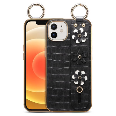 Customized LG Phone Cases Pu Leather Shockproof Lanyard Strap