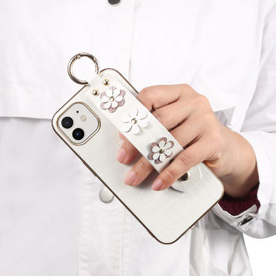 Customized LG Phone Cases Pu Leather Shockproof Lanyard Strap