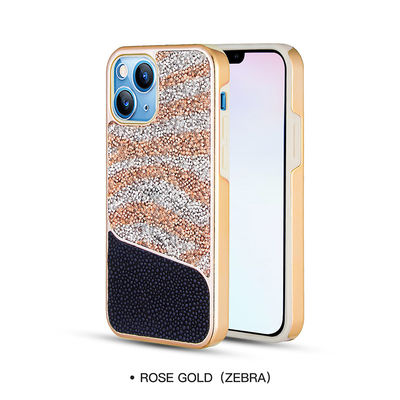 Personalised Diamond Phone Cases Glossy Luxury Samsung Phone Case Dirtproof