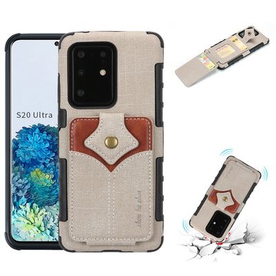 Luxury Genuine Samsung Protective Cases Multifunctional Leather Phone Case