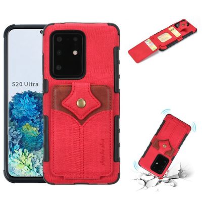 Luxury Genuine Samsung Protective Cases Multifunctional Leather Phone Case