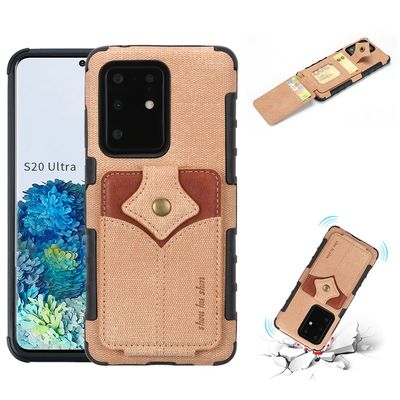Luxury Genuine Samsung Protective Cases Multifunctional Leather Phone Case