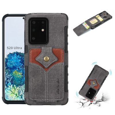 Luxury Genuine Samsung Protective Cases Multifunctional Leather Phone Case