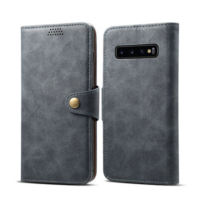 Seamless Leather Samsung Protective Cases Scratchproof Luxury Genuine