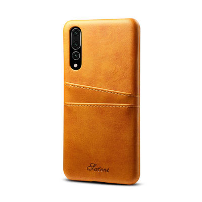 Scratchproof Leather Card Wallet Holder OEM / ODM Samsung Phone Case