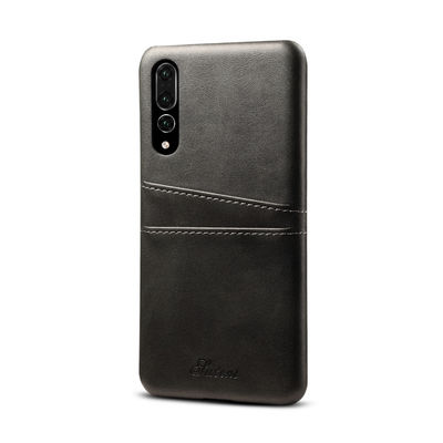 Scratchproof Leather Card Wallet Holder OEM / ODM Samsung Phone Case