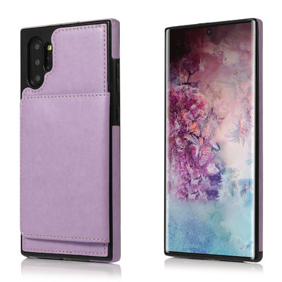 Matte Samsung Galaxy Z Flip 3 Leather Case OEM 5g Flip 4 Card Holder Wallet