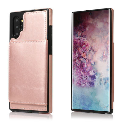 Matte Samsung Galaxy Z Flip 3 Leather Case OEM 5g Flip 4 Card Holder Wallet