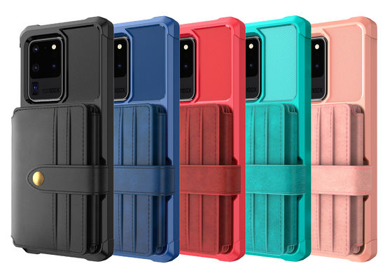 Shockproof Samsung Protective Cases Detachable Retro Leather Case