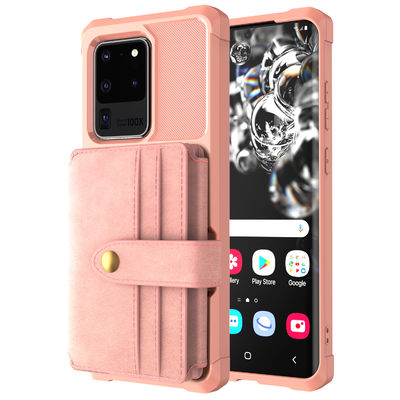 Shockproof Samsung Protective Cases Detachable Retro Leather Case