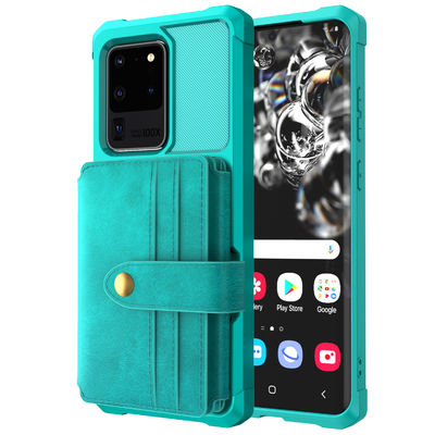 Shockproof Samsung Protective Cases Detachable Retro Leather Case