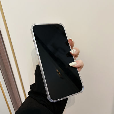 Smooth Silicone Cell Phone Cases For Iphone 8 Protection Transparent Material